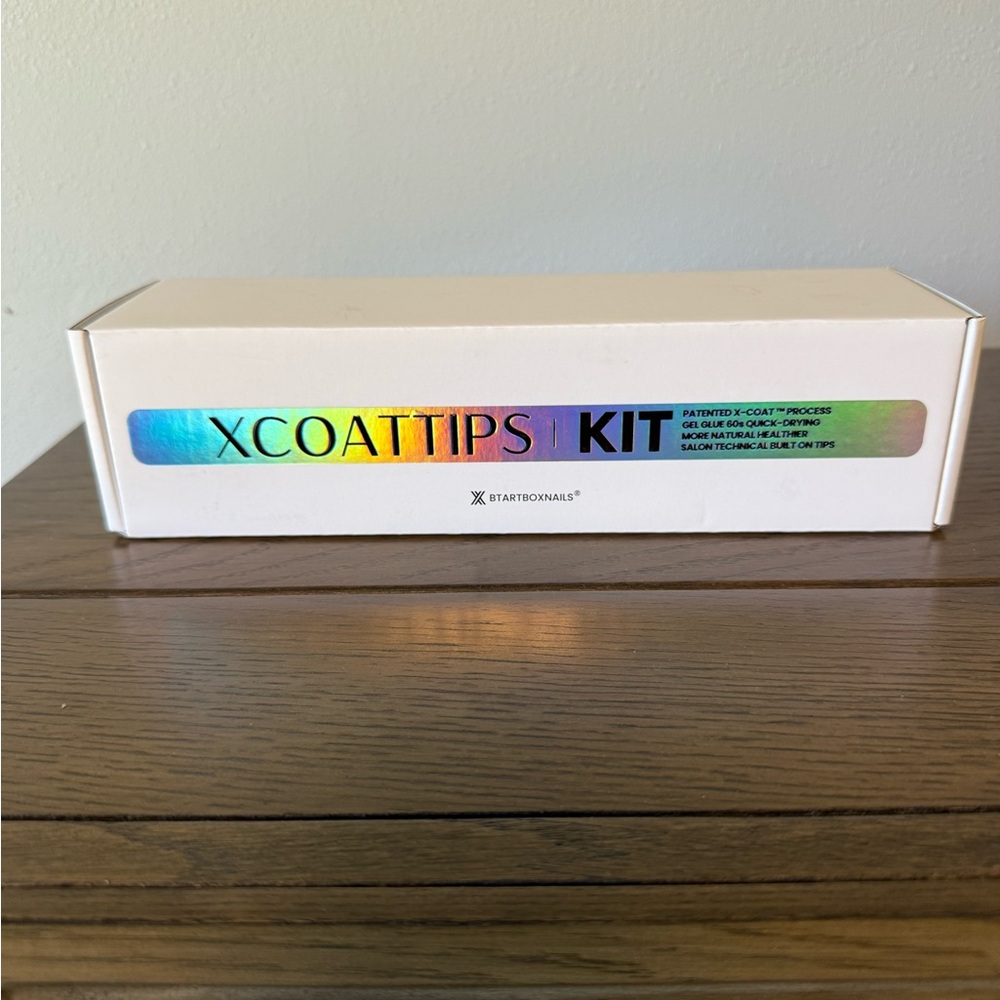 XCOAT TIPS Kit — Holographic Label White Box